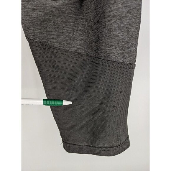 Under Armour UA Active Wear Cropped Pants Womens Large Gray Lightweight Stretch - Picture 5 of 7
